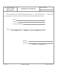 Form 1F-P-753A Motion and Declaration to Amend, Dissolve, or Extend the Existing Order - Hawaii, Page 3