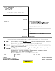 Form 1F-P-753B Proposed Notice of Hearing - Hawaii