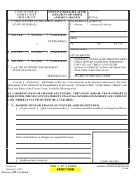 Form 1F-P-996 Motion for Relief After Judgment or Order and Declaration - Hawaii, Page 2