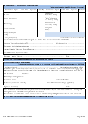 Form SRG1105AS Airship - Application for Part-Fcl Private Pilot Licence - United Kingdom, Page 4
