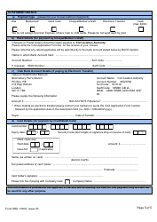 Form SRG1106G Application for Flight Radio Telephony Operator&#039;s Licence - Glider Pilots Renewal - United Kingdom, Page 5