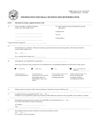 SBA Form 355 Information for Small Business Size Determination, Page 3