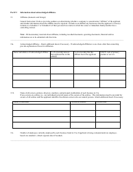 SBA Form 355 Information for Small Business Size Determination, Page 6