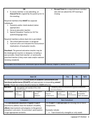 General Supervision File Review Checklist - Idaho, Page 6