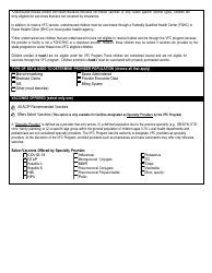 Provider Profile Form - Vaccines for Children (Vfc) Program - Iowa, Page 2