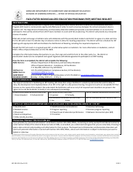 Form MO500-3154 Facilitated Individualized Education Program (Fiep) Meeting Request - Missouri