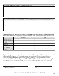 Importation Permit Application - Commercial Pet Store - New Mexico, Page 2