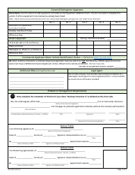 Form A (AGR-4219) Commercial Applicator Renewal Application - Washington, Page 2