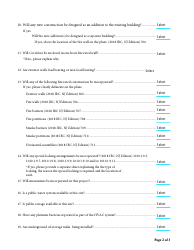 Building Code Information Questionnaire - New Jersey, Page 2