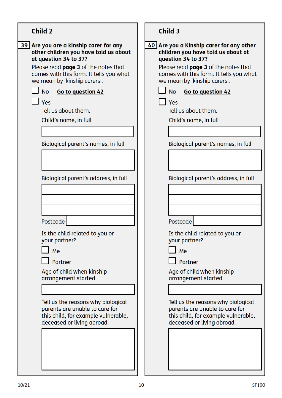 Form SF100 Download Fillable PDF or Fill Online Sure Start Maternity