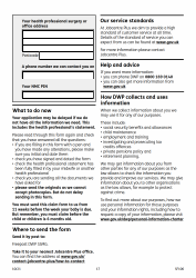 Form SF100 Sure Start Maternity Grant - United Kingdom, Page 17