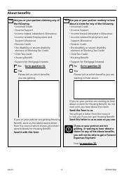 Form SF200 CHILD Funeral Expenses Payment for a Child - United Kingdom, Page 6