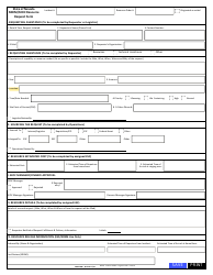 Document preview: Ndem/Seoc Resource Request Form - Nevada
