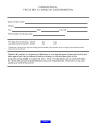 Public Education Intake Questionnaire for Rsa 354-a:29-34 - New Hampshire, Page 2