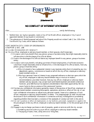 Tax-Foreclosed Property - Direct Sale Request Form - City of Fort Worth, Texas, Page 4