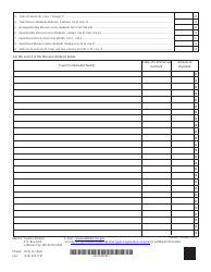 Form MO-C Missouri Dividends Deduction Schedule - Missouri, Page 2