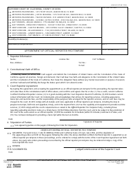 Form MC1123B Appointment of Official Reporter Pro Tempore - County of Kern, California