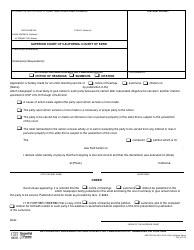Document preview: Form CI-80 Application, Declaration and Order for Publication of Summons or Citation - County of Kern, California