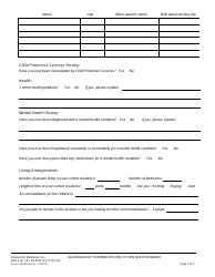 Form KRN SUP CRT PB8525 Guardianship Termination/Objection Questionnaire - County of Kern, California, Page 3