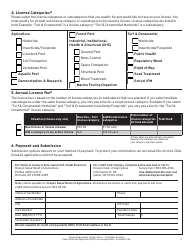 Public Pesticide Applicator (Ppa) License Application - Oregon, Page 3