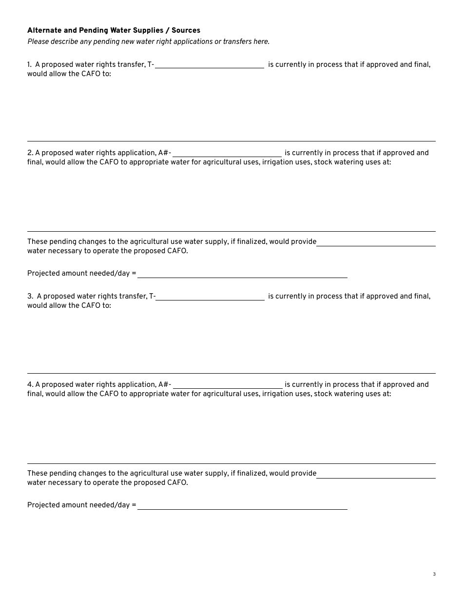 Water Supply Plan - Oregon, Page 3