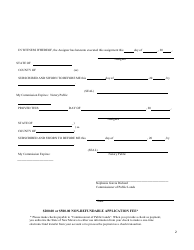 Assignment of State Business Lease - New Mexico, Page 2