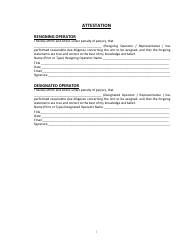 Unitization Change of Operator Check List - New Mexico, Page 3