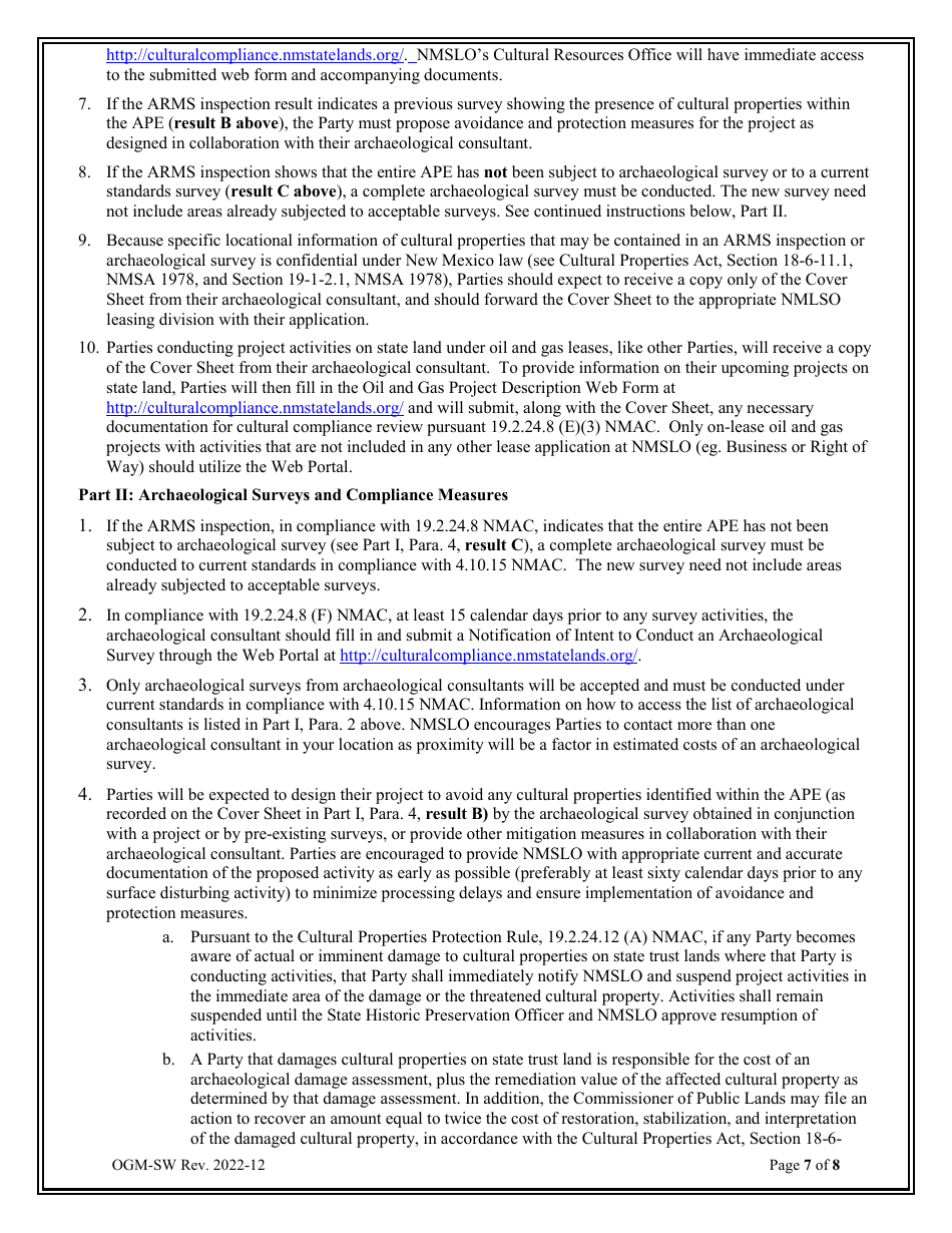 Application for New Salt Water Disposal Easement - New Mexico, Page 7