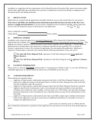 Application for Renewal of Salt Water Disposal Easement - New Mexico, Page 3