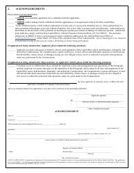Application for a Rule 12 (19.2.12 Nmac) - 1 Year Water/Soil Boring Exploration Permit - New Mexico, Page 2