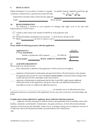 Application for New Water Easement - New Mexico, Page 5
