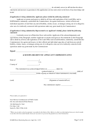 Application for Water Monitoring/Recovery Well Easement - New Mexico, Page 5