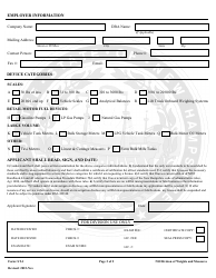 Form ST-1 Application for Service Technician Exam and License - New Hampshire, Page 2