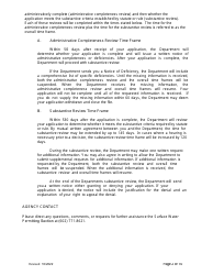 Application for Permit to Appropriate Public Water of the State of Arizona for Instream Flow Purposes - Arizona, Page 2
