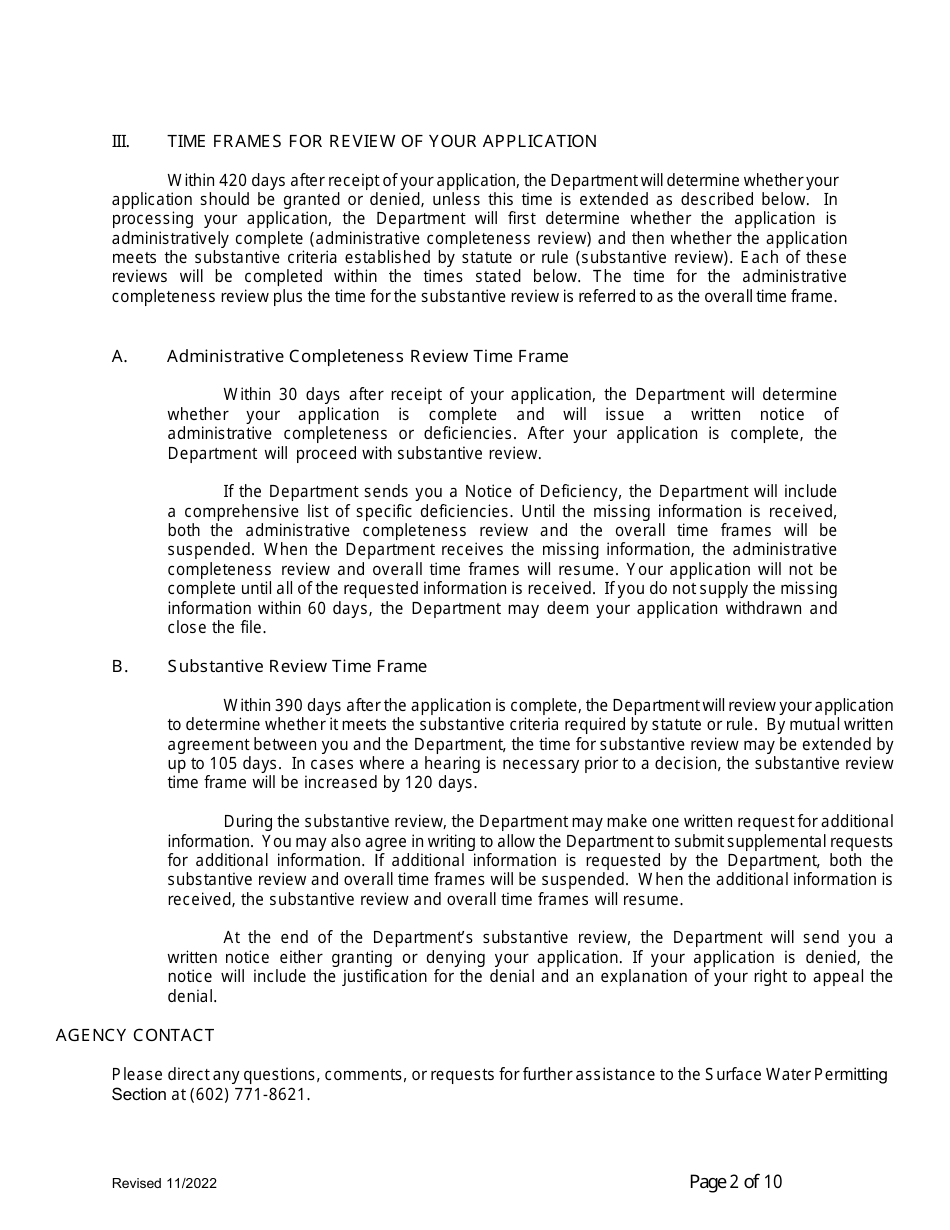 Application to Sever and Transfer - Arizona, Page 2