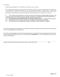 Application to Sever and Transfer - Arizona, Page 8