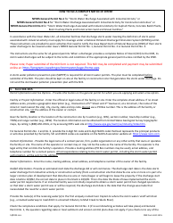 DNR Form 542-1415 Notice of Intent for Coverage Under Npdes Storm Water General Permit - Iowa