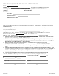 DNR Form 542-0529 Outdoor Recreation Legacy Partnership (Orlp) Program Application - Iowa, Page 16