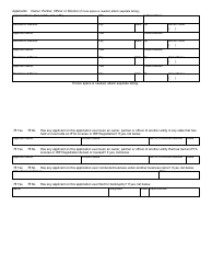 Form 70-0508 Ifta/Irp Application - Arizona, Page 2