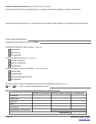 DNR Form 542-1320 Clean Water State Revolving Fund Intended Use Plan (Iup) Application - Iowa, Page 5