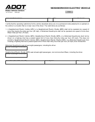 Form 96-0124 Download Fillable PDF or Fill Online Neighborhood Electric ...