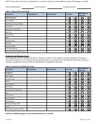 DNR Form 542-1336 Underground Storage Tank System Checklist for Equipment Compatibility With Biofuels (Greater Than 10% Ethanol or 20% Biodiesel by Volume) - Iowa, Page 2