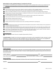 DNR Form 542-1336 Underground Storage Tank System Checklist for Equipment Compatibility With Biofuels (Greater Than 10% Ethanol or 20% Biodiesel by Volume) - Iowa, Page 3