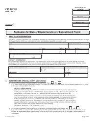 Form IL567-0055 Application for State of Illinois Homebrewer Special Event License - Illinois, Page 2