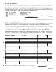 Form IL567-0060 Application for State of Illinois Broker&#039;s Liquor License - Illinois, Page 3