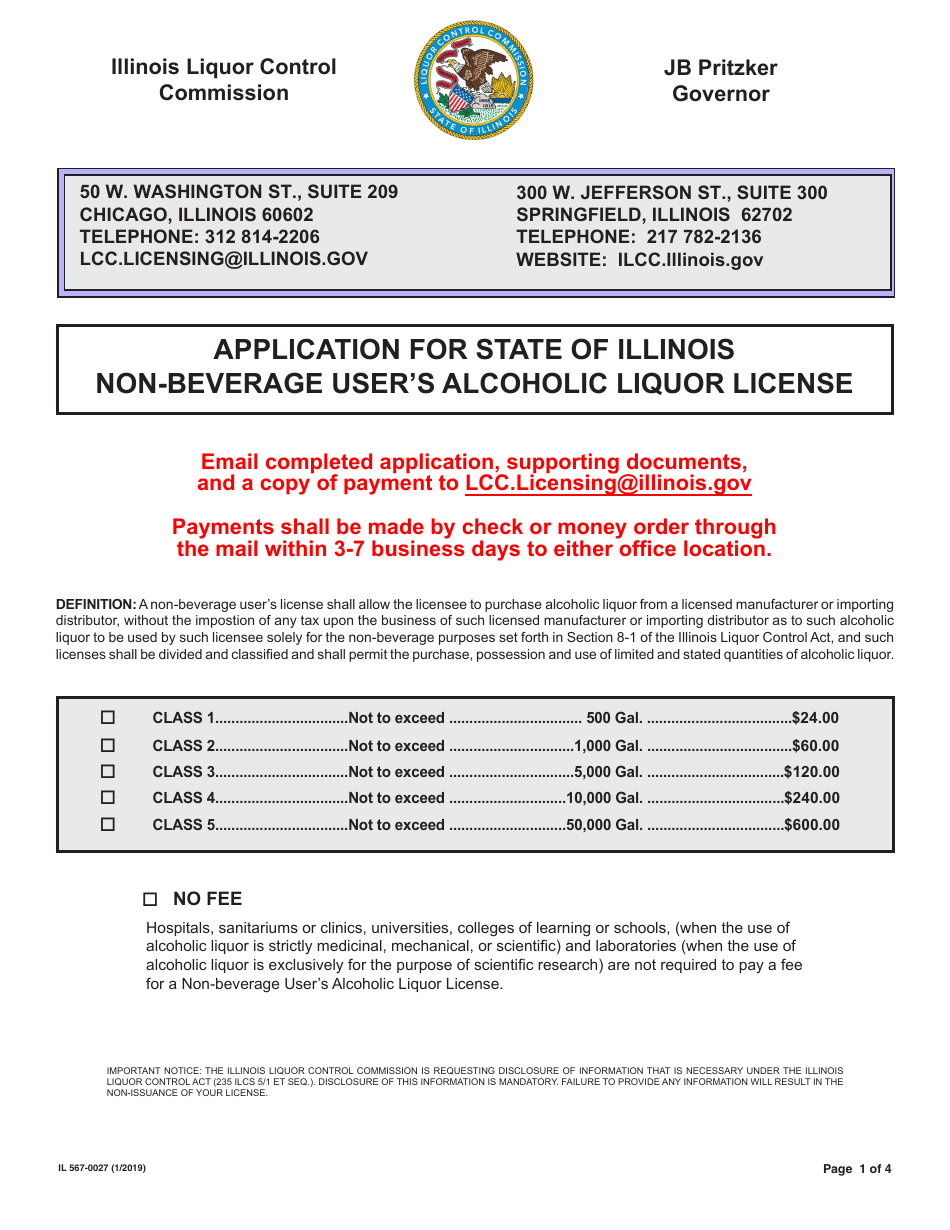 Form IL567-0027 - Fill Out, Sign Online and Download Fillable PDF ...