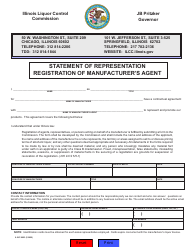Form IL567-0053 Application for Registration Manufacturer&#039;s Registered Agent - Illinois, Page 3