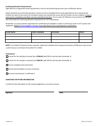 DNR Form 542-0155 Iowa DNR Ust Professional License Renewal - Iowa, Page 2