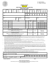 Document preview: Limited Use Flexible Spending Account (FSA) Enrollment Form - Monroe County, New York, 2023