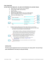 Instructions for Form DC6:8.3 Complaint for Paternity, Custody, Parenting Time, and Child Support - Nebraska, Page 5